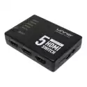 SWITCH HDMI UNNO (HB1203BK) 05 PUERTOS 4K 2K