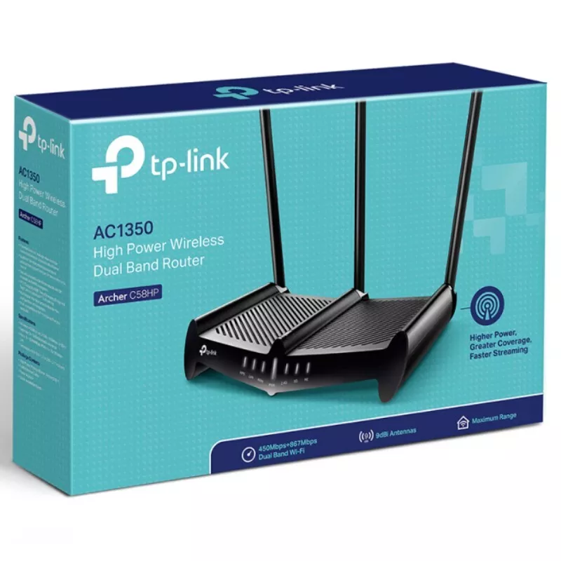 ROUTER INALAMBRICO TP-LINK AC1350 (ARCHER C58HP)