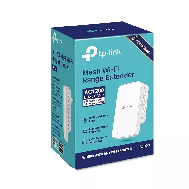 ACCESS POINT TP-LINK RE300 AC1200