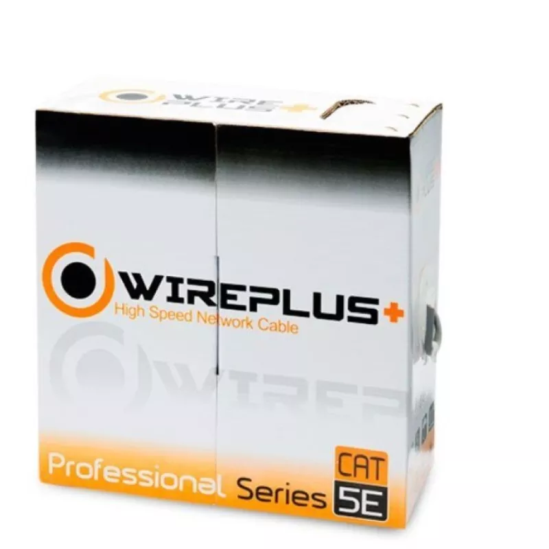 CABLE RED WIREPLUS CAT5E UTP 305M