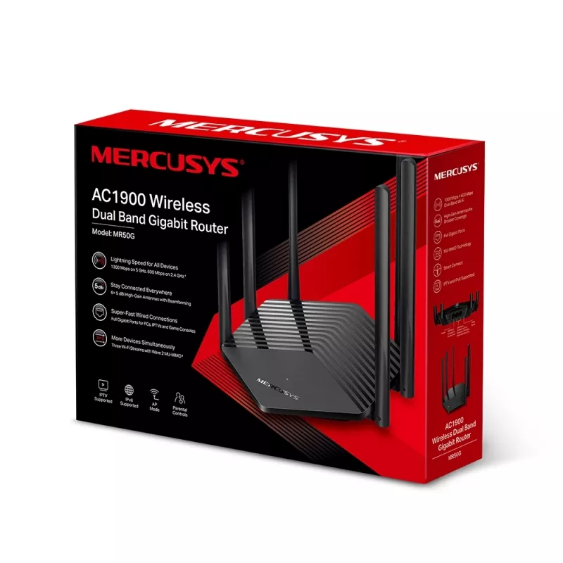 ROUTER MERCUSYS AC1900 MR50G