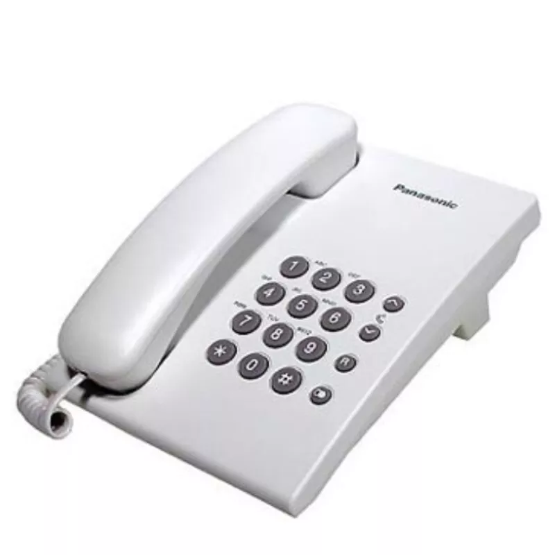 TELEFONO PANASONIC KX-TS500MXR BLANCO ANALOGICO