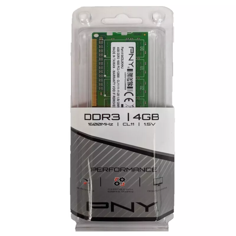 MEMORIA RAM 4GB PNY