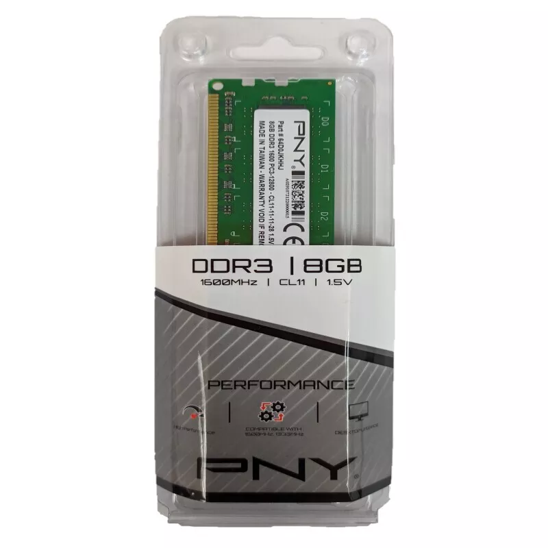 MEMORIA RAM 8GB PNY