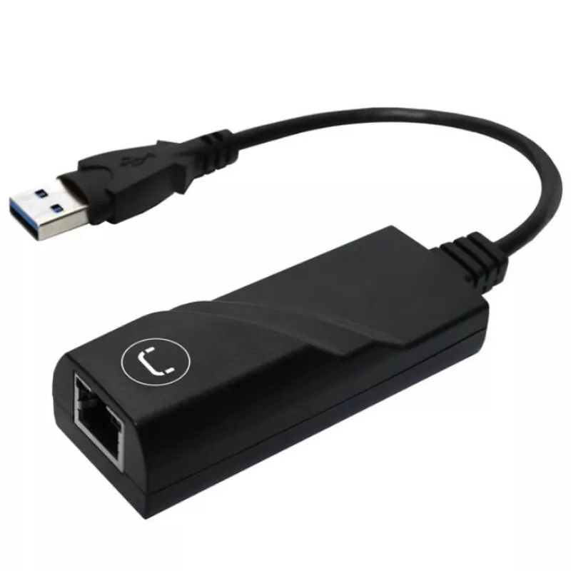 ADAPTADOR USB 3.0 A ETHERNET UNNO TEKNO (AD3003BK)