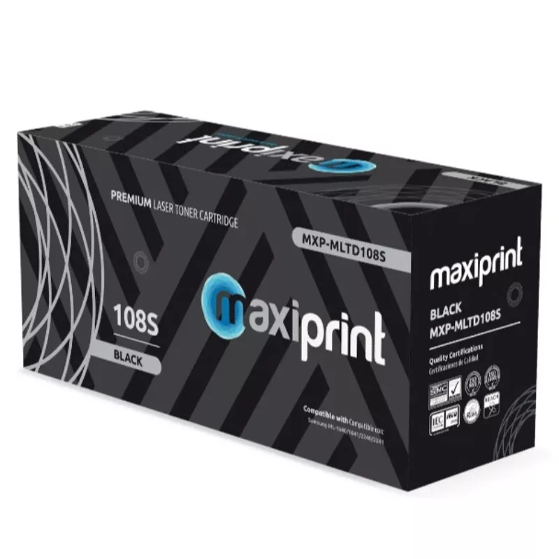 TONER MAXIPRINT MXP-MLTD108S NEGRO