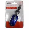 MOUSE RIPPA 17GE-MM04 AZUL RETRACTIL