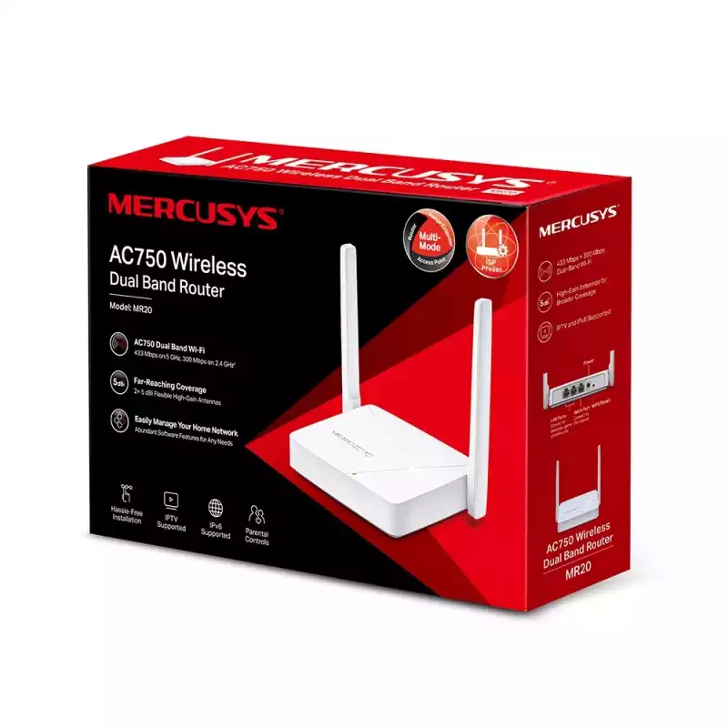 ROUTER MERCUSYS MR20 AC750