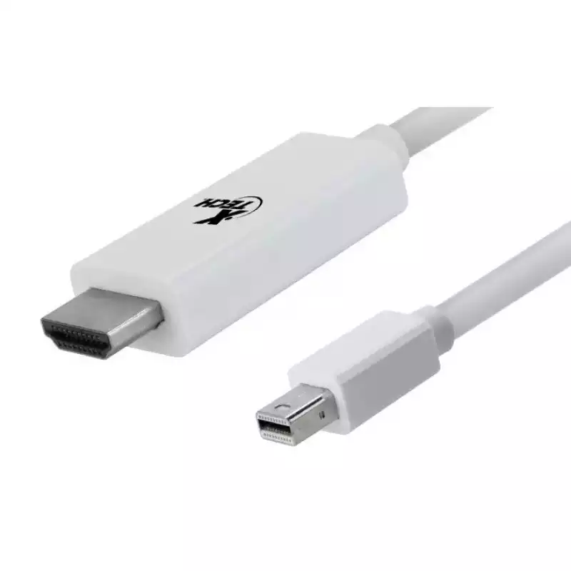 Cable (convertidor) Xtech XTC-357 mini DisplayPort (M) a HDMI (M)