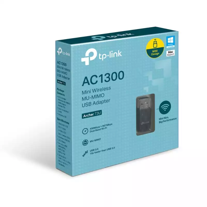 WIRELESS USB TP-LINK AC1300 (ARCHER T3U)