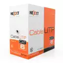 Cable red Nexxt CAT6 UTP 305m rojo 100% cobre AB365NXT13