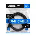 Cable HDMI Unno Tekno 8K (2.1) 1.8M (CB4227BL)