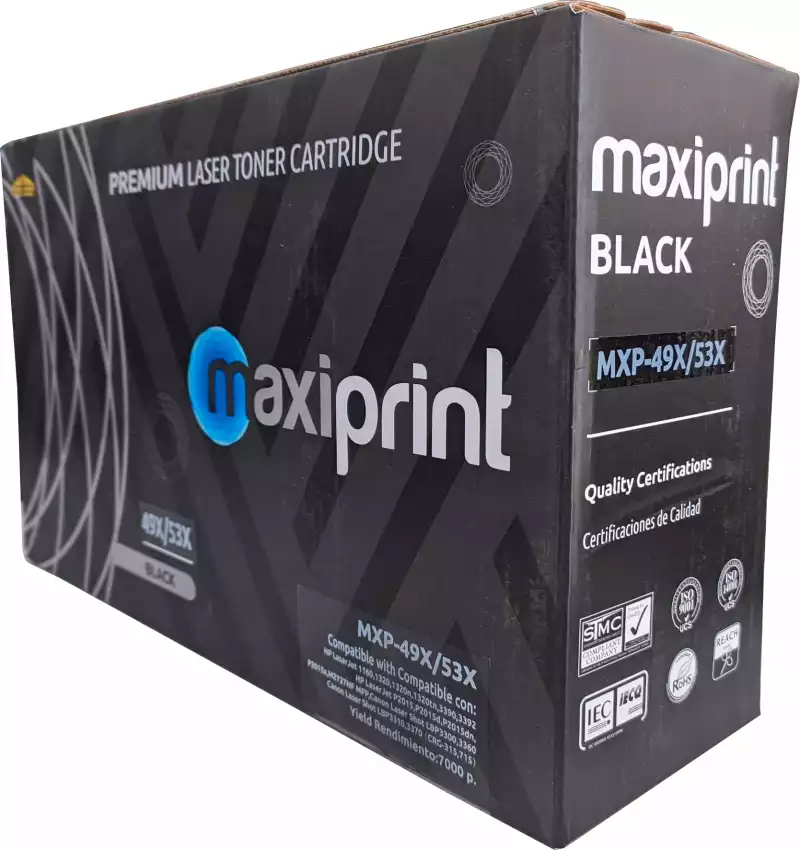 Toner Maxiprint MXP-49X/53X negro
