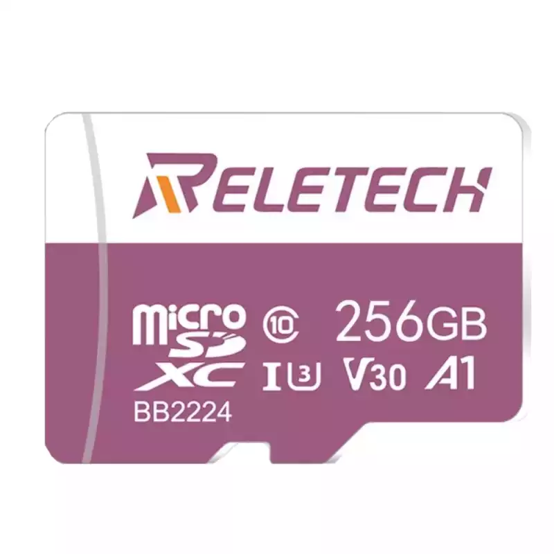 Memory card 256GB Reletech clase 10 U3