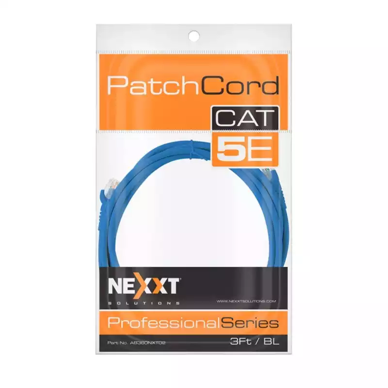 Cable red NEXXT CAT5E 2M AZUL (AB360NXT13)