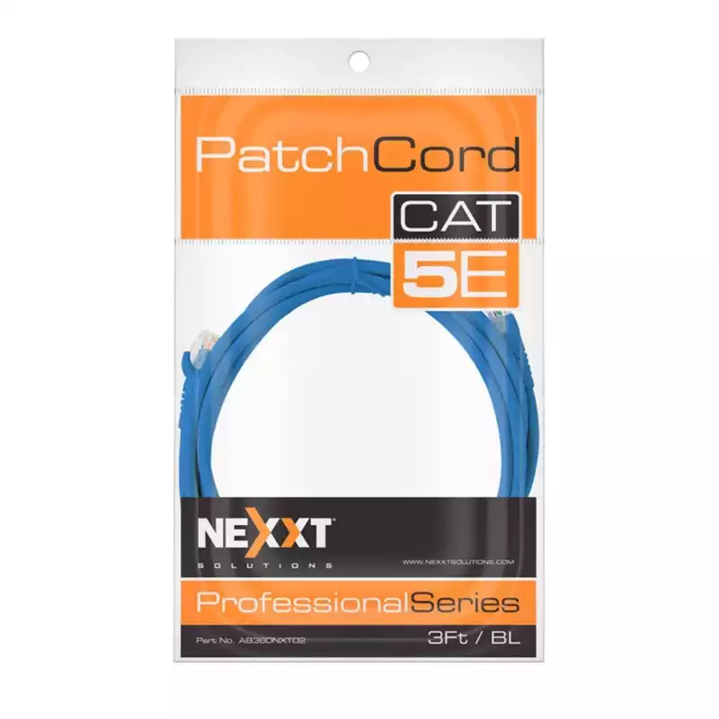 CABLE RED NEXXT CAT5E 3M AZUL (AB360NXT24)