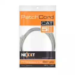Cable red Nexxt CAT5E 2M GRIS (AB360NXT12)