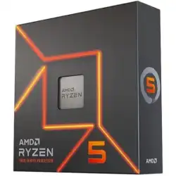CPU AMD Ryzen 5 7600X AM5 (Disipador no incluido)