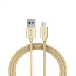 CABLE TIPO C A USB 3.0 GOLF GC-76T 5AMP