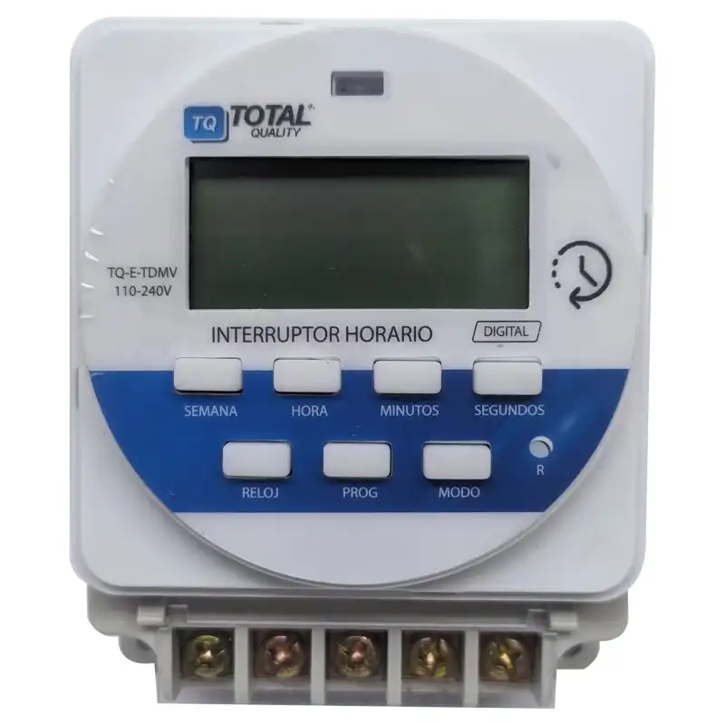 Interruptor Horario Total Quality TQ-E-TDMV 110/240 Digital
