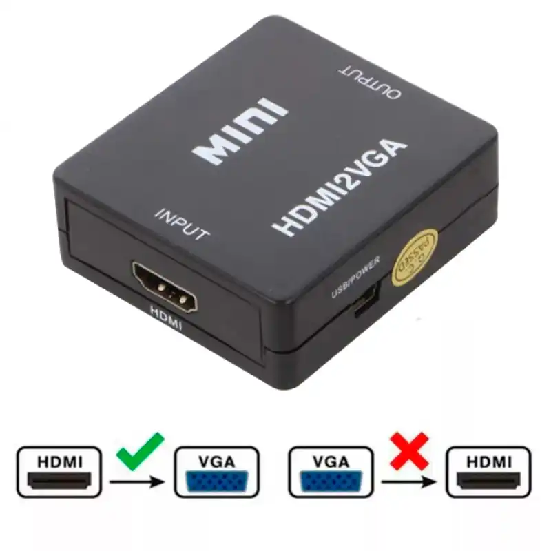 ADAPT. HDMI A VGA NYCETEK NLY-110-VH